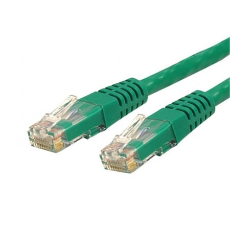 Dynamicfunction 15 ft. Green Molded Cat6 UTP Patch ETL Verified DY1689561